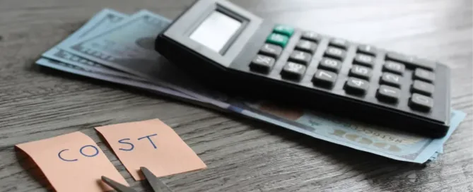 calculator and money